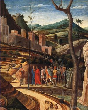 Artist Andrea Mantegna's Work - The agony in the garden dt1