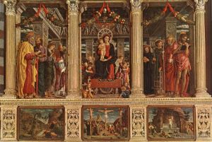 Artist Andrea Mantegna's Work - Altarpiece