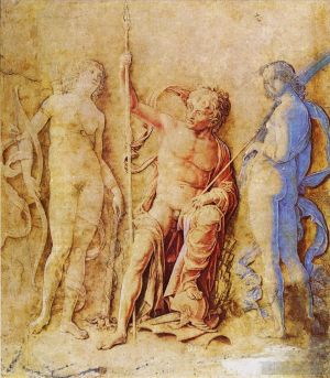 Artist Andrea Mantegna's Work - Mars and Venus