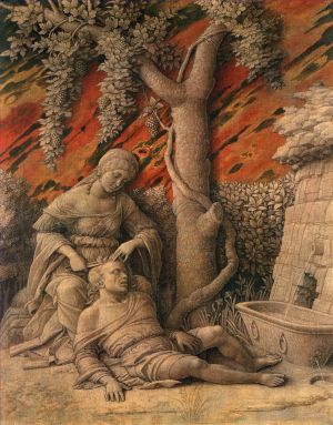 Artist Andrea Mantegna's Work - Samson and Delilah