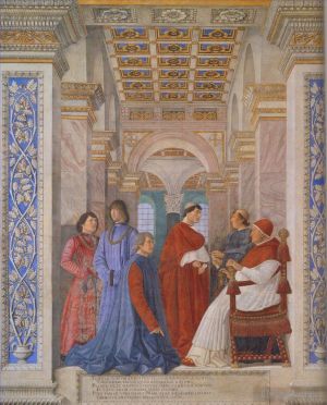 Artist Andrea Mantegna's Work - The Family of Ludovico Gonzaga