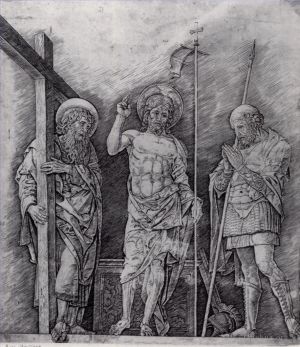 Artist Andrea Mantegna's Work - The Resurrection of Christ