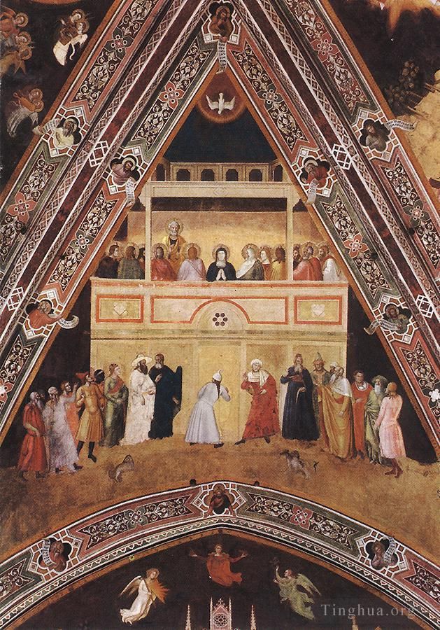 Andrea da Firenze Various Paintings - Descent Of The Holy Spirit