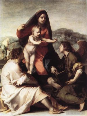 Artist Andrea del Sarto's Work - Madonna della Scala