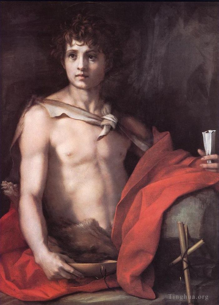 Andrea del Sarto Oil Painting - St John the Baptist