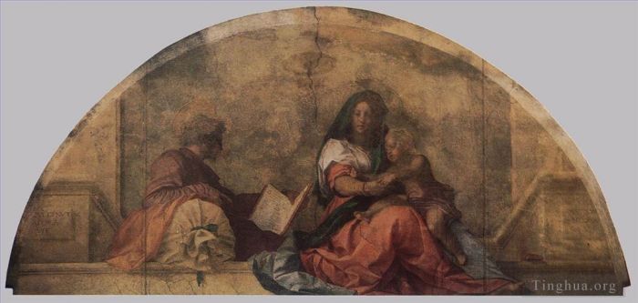 Andrea del Sarto Various Paintings - Madonna del sacco Madonna with the Sack