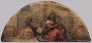 Artist Andrea del Sarto's Work - Madonna del sacco Madonna with the Sack