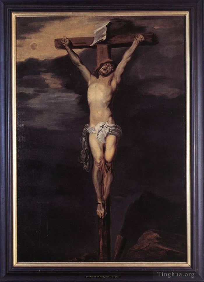 Anthony van Dyck Oil Painting - Christ on the Cross