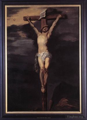 Artist Anthony van Dyck's Work - Christ on the Cross