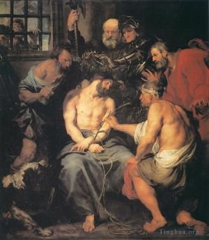 Artist Anthony van Dyck's Work - Crowning with Thorns