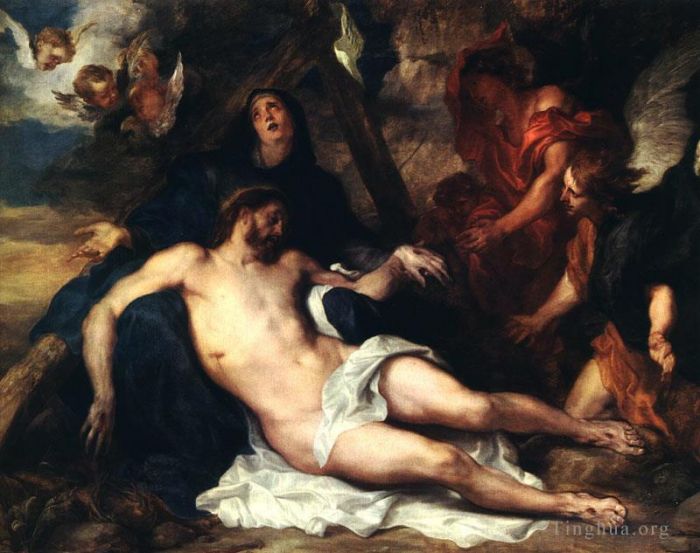 Anthony van Dyck Oil Painting - Deposition