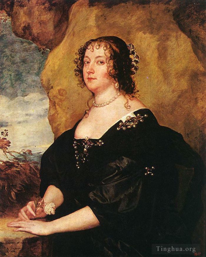 Anthony van Dyck Oil Painting - Diana Cecil Countess of Oxford