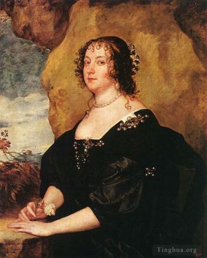 Artist Anthony van Dyck's Work - Diana Cecil Countess of Oxford