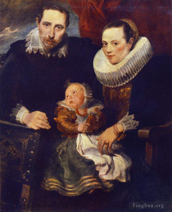 Anthony van Dyck Oil Painting - Family Portrait