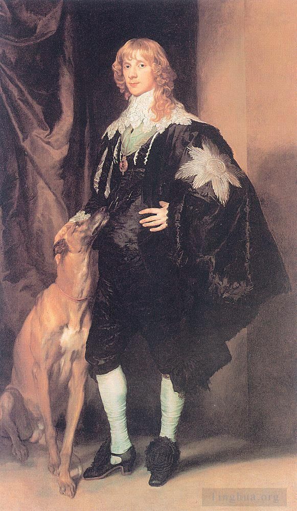 Anthony van Dyck Oil Painting - James Stuart Duke of Lennox and Richmond