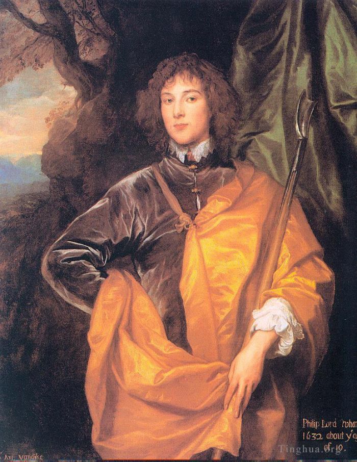 Anthony van Dyck Oil Painting - Philip Fourth Lord Wharton