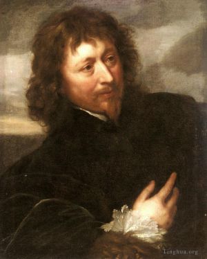 Artist Anthony van Dyck's Work - Portrait Of Endymion Porter