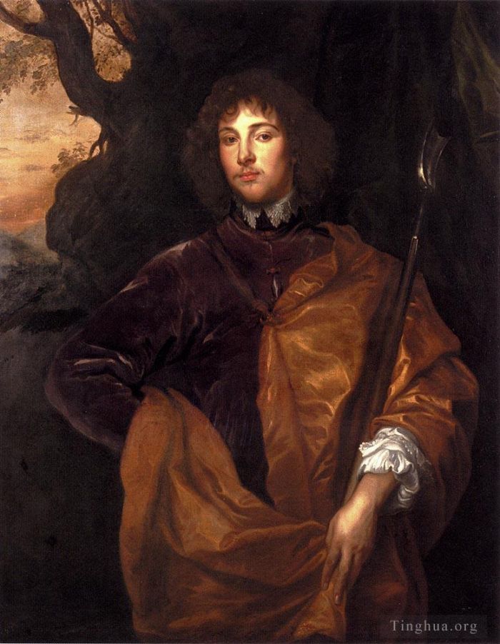 Anthony van Dyck Oil Painting - Portrait Of Philip Lord Wharton