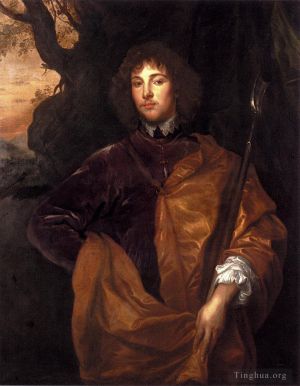 Artist Anthony van Dyck's Work - Portrait Of Philip Lord Wharton
