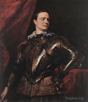 Artist Anthony van Dyck's Work - Portrait of a Young General
