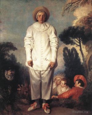 Artist Antoine Watteau's Work - Gilles