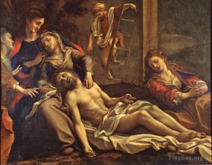 Artist Antonio da Correggio's Work - Deposition From The Cross