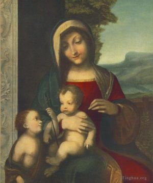 Artist Antonio da Correggio's Work - Madonna