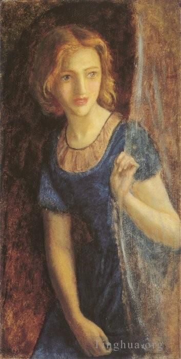 Arthur Hughes Oil Painting - Mariana at the Window