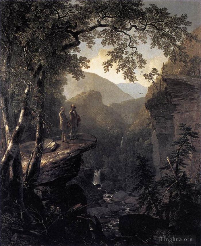 Asher Brown Durand Oil Painting - Kindred Spirits