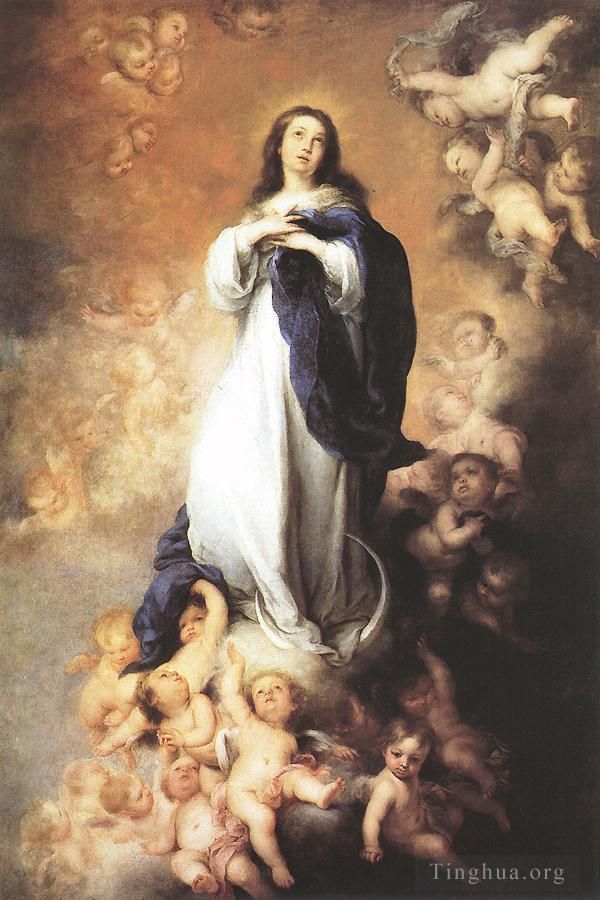Bartolome Esteban Murillo Oil Painting - Immaculate Conception 1678