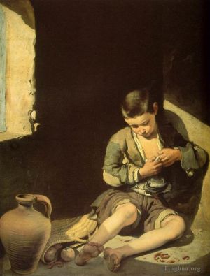 Artist Bartolome Esteban Murillo's Work - The Young Beggar