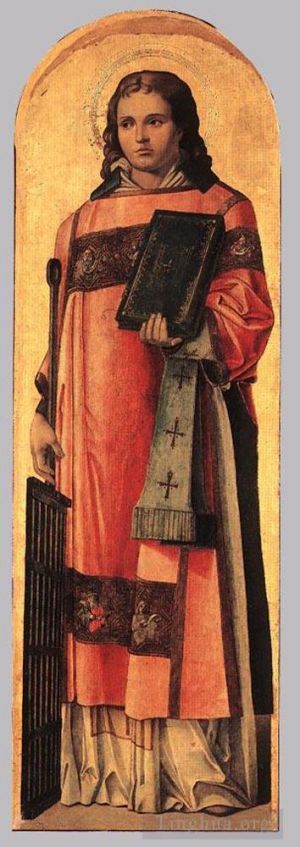 Artist Bartolomeo Vivarini's Work - St Lawrence The Martyr