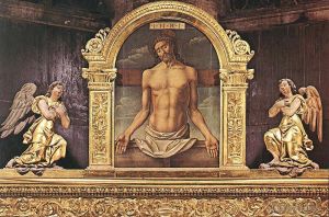 Artist Bartolomeo Vivarini's Work - The Dead Christ