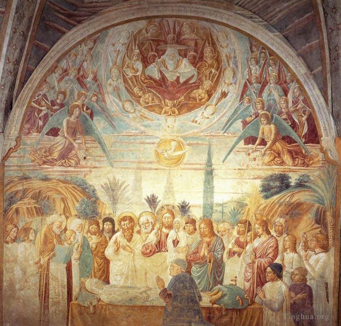 Benozzo Gozzoli Various Paintings - Death of Mary