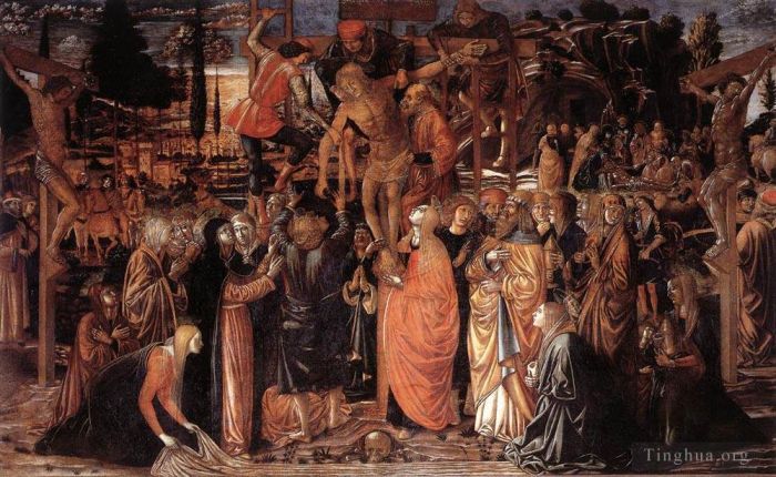 Benozzo Gozzoli Various Paintings - Descent from the Cross