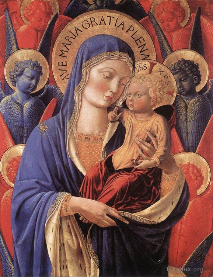 Benozzo Gozzoli Various Paintings - Madonna and Child 2