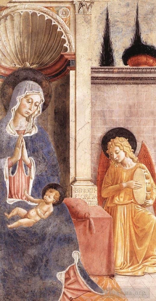 Benozzo Gozzoli Various Paintings - Madonna and Child