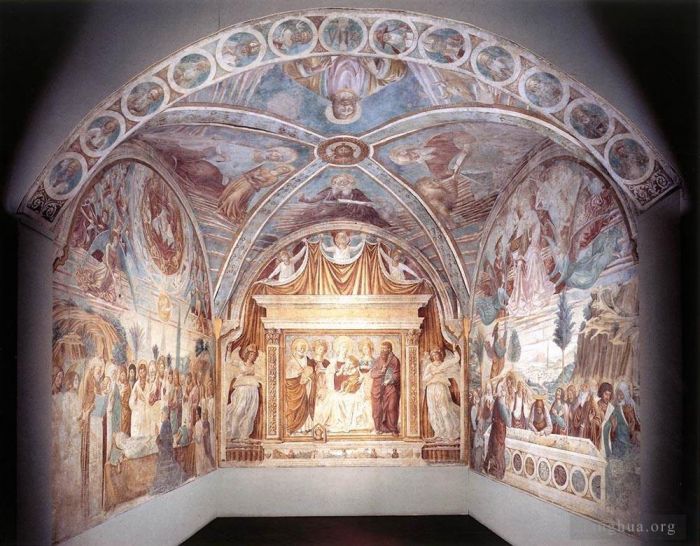 Benozzo Gozzoli Various Paintings - Shrine of the Madonna della Tosse