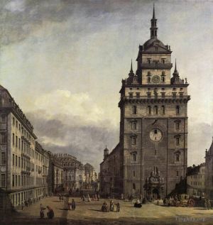 Artist Bernardo Bellotto's Work - The Kreuzkirche In Dresden