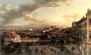 Artist Bernardo Bellotto's Work - View Of Warsaw From The Royal Palace
