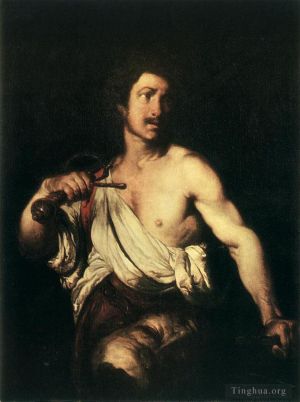 Artist Bernardo Strozzi's Work - David With The Head Of Goliath