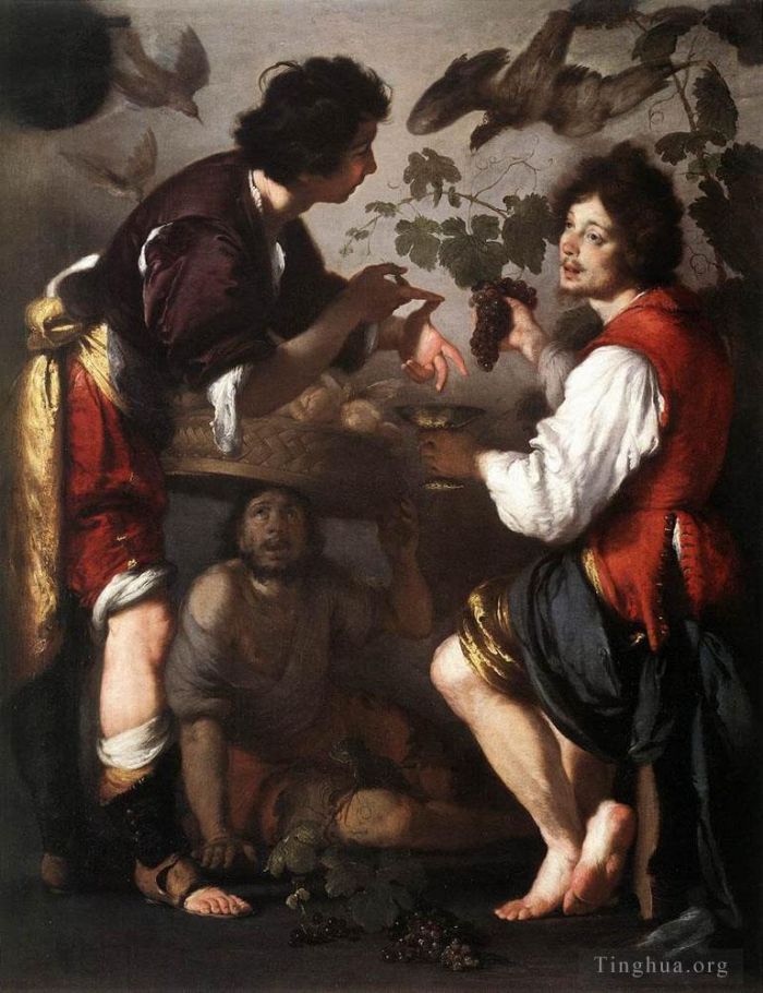 Bernardo Strozzi Oil Painting - Joseph Telling His Dreams