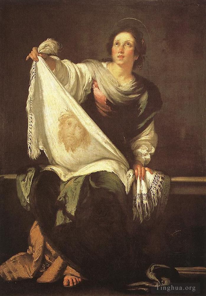 Bernardo Strozzi Oil Painting - St Veronica