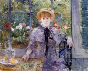 Artist Berthe Morisot's Work - After Luncheon