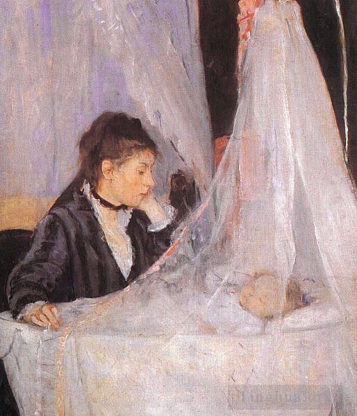 Berthe Morisot Oil Painting - The Cradle