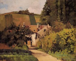 Artist Camille Pissarro's Work - Village church