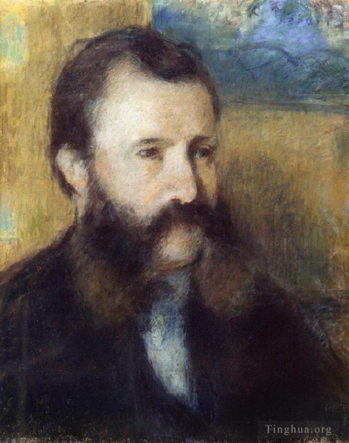 Camille Pissarro Various Paintings - Portrait of monsieur louis estruc