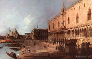 Artist Canaletto's Work - Doge Palace