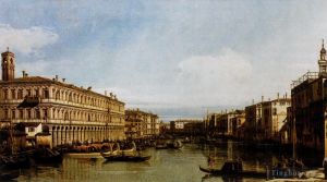 Artist Canaletto's Work - Grand Canal