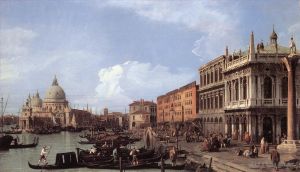 Artist Canaletto's Work - The Molo Looking West